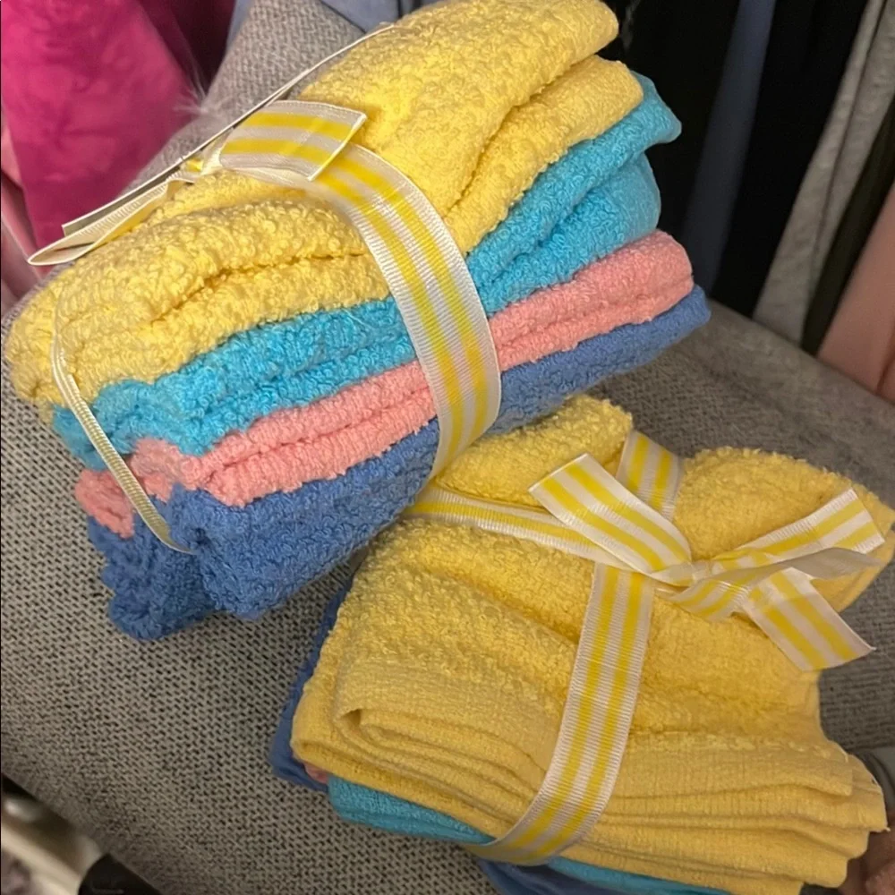 Colorful washcloth Set